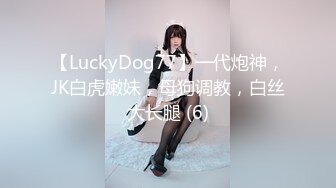 【LuckyDog77】一代炮神，JK白虎嫩妹，母狗调教，白丝大长腿 (6)