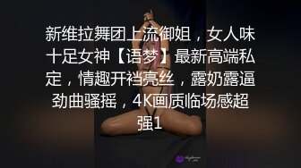 新维拉舞团上流御姐，女人味十足女神【语梦】最新高端私定，情趣开裆亮丝，露奶露逼劲曲骚摇，4K画质临场感超强1