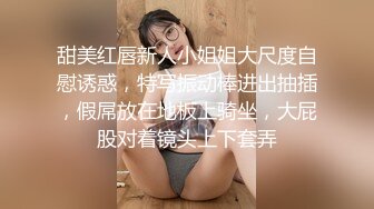 甜美红唇新人小姐姐大尺度自慰诱惑，特写振动棒进出抽插，假屌放在地板上骑坐，大屁股对着镜头上下套弄