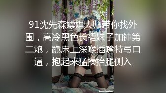 91沈先森嫖娼大师带你找外围，高冷黑色长裙妹子加钟第二炮，跪床上深喉插嘴特写口逼，抱起来猛操抬腿侧入