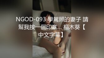 NGOD-093 學駕照的妻子 請幫我按一個印章… 樞木葵【中文字幕】